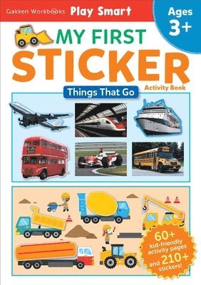 bokomslag My First Sticker Activity Book Things That Go