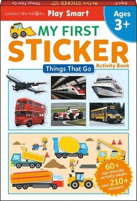 Gakken Early Childhood Experts - My First Sticker Activity Book Things That Go, Häftad