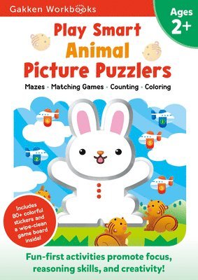 Gakken early childhood experts - Play Smart Animal Picture Puzzlers Age 2+, Häftad