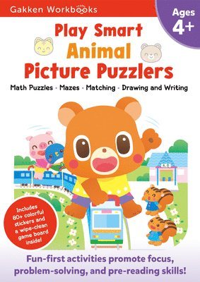 Gakken early childhood experts - Play Smart Animal Picture Puzzlers Age 4+, Häftad. Tillgänglighet: Lägg i varukorg