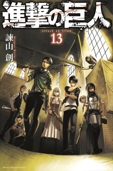 bokomslag Attack on Titan, vol 13 (Japanska)