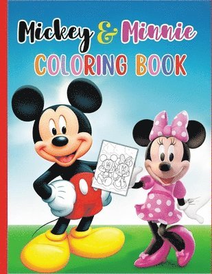 Mickey and Minnie Coloring and Activity Book 1