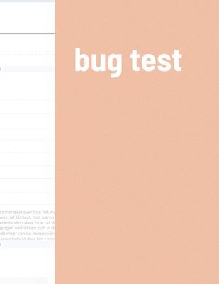 bug test 1