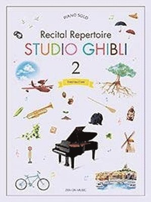 bokomslag Studio Ghibli - Recital Repertoire Book 2: Intermediate Level Piano Solo