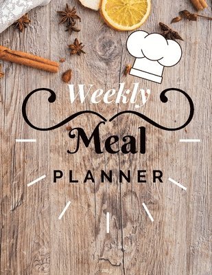 Adil Daisy - Amazing Planner & Organizer for Cooking & Shopping Large size 8,5 x 11", Häftad