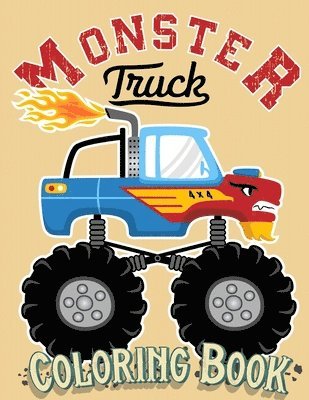 bokomslag Monster Truck Coloring Book