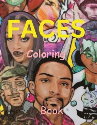Faces Coloring Book