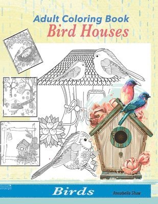 Birds Adult Coloring Book 1