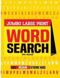 bokomslag Jumbo Word Search Book for Adults Large Print