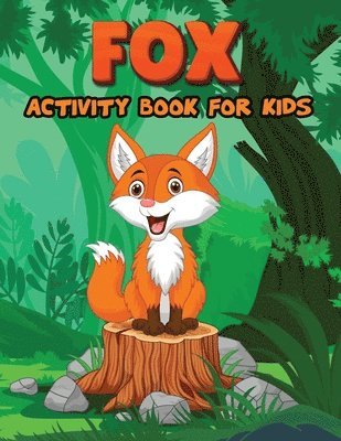 bokomslag Fox Activity Book for Kids