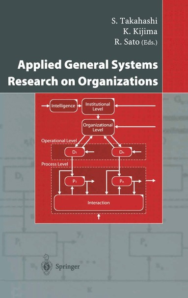 S. Takahashi, K. Kijima, R. Sato - Applied General Systems Research on Organizations, Inbunden