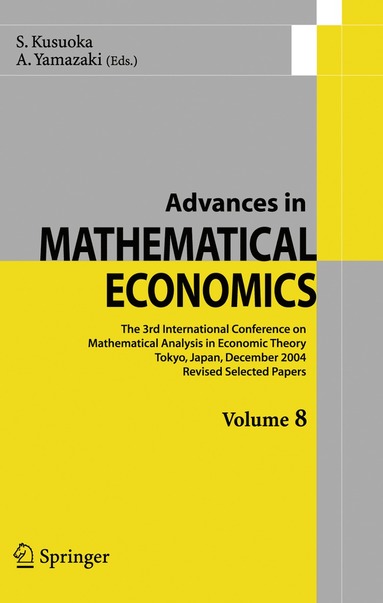 bokomslag Advances in Mathematical Economics Volume 8