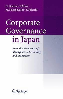 Corporate Governance in Japan 1