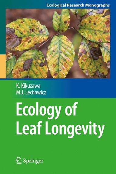 bokomslag Ecology of Leaf Longevity