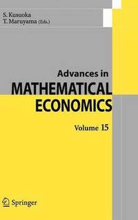 bokomslag Advances in Mathematical Economics Volume 15