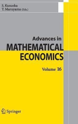 Advances in Mathematical Economics Volume 16 1