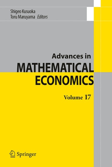 bokomslag Advances in Mathematical Economics Volume 17