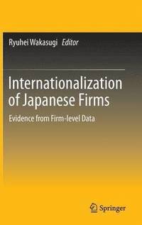 bokomslag Internationalization of Japanese Firms