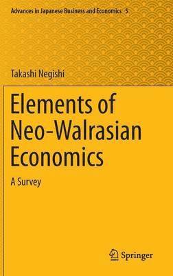 bokomslag Elements of Neo-Walrasian Economics