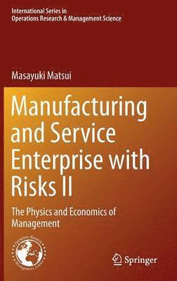 bokomslag Manufacturing and Service Enterprise with Risks II