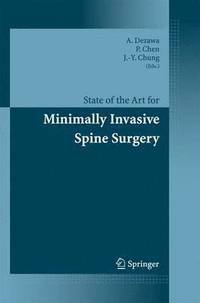 bokomslag State of the Art for Minimally Invasive Spine Surgery