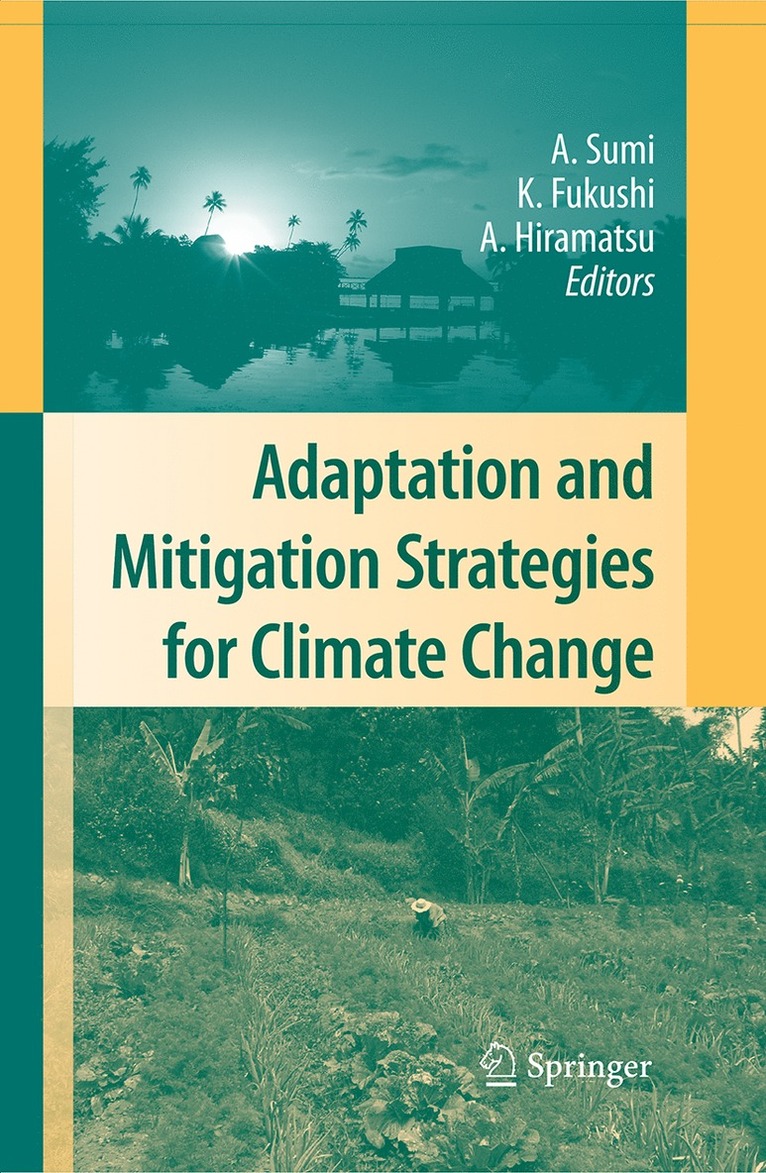 Akimasa Sumi, Kensuke Fukushi, Ai Hiramatsu - Adaptation and Mitigation Strategies for Climate Change, Häftad