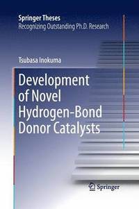 bokomslag Development of Novel Hydrogen-Bond Donor Catalysts