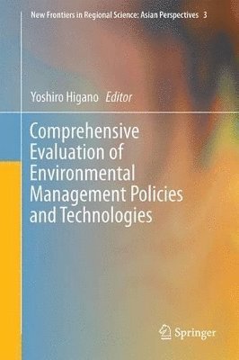 bokomslag Comprehensive Evaluation of Environmental Management Policies and Technologies