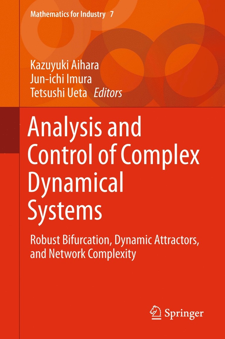 Kazuyuki Aihara, Jun-ichi Imura, Tetsushi Ueta, Jun-Ichi Imura - Analysis and Control of Complex Dynamical Systems, Inbunden