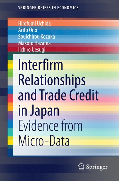 bokomslag Interfirm Relationships and Trade Credit in Japan