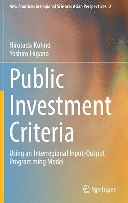 bokomslag Public Investment Criteria