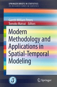 bokomslag Modern Methodology and Applications in Spatial-Temporal Modeling