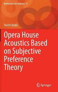 bokomslag Opera House Acoustics Based on Subjective Preference Theory
