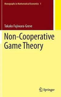bokomslag Non-Cooperative Game Theory