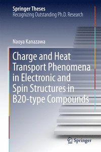 bokomslag Charge and Heat Transport Phenomena in Electronic and Spin Structures in B20-type Compounds
