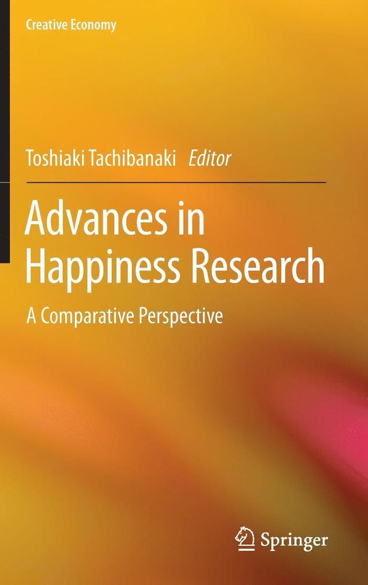 Toshiaki Tachibanaki - Advances in Happiness Research, Inbunden