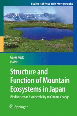 bokomslag Structure and Function of Mountain Ecosystems in Japan