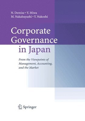 Corporate Governance in Japan 1