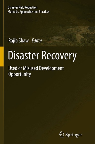 Rajib Shaw - Disaster Recovery, Häftad