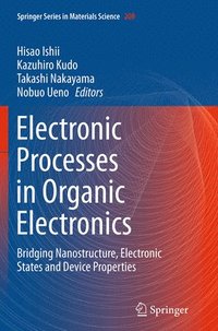 bokomslag Electronic Processes in Organic Electronics