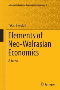 bokomslag Elements of Neo-Walrasian Economics