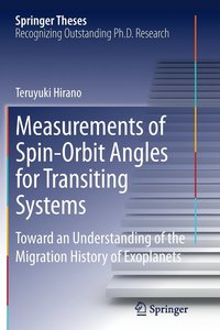 bokomslag Measurements of Spin-Orbit Angles for Transiting Systems