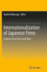 bokomslag Internationalization of Japanese Firms