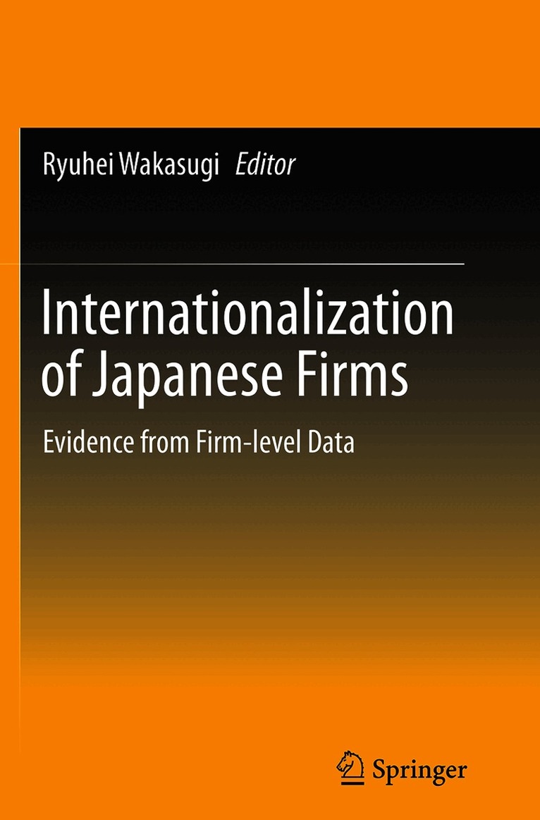 Ryuhei Wakasugi - Internationalization of Japanese Firms, Häftad
