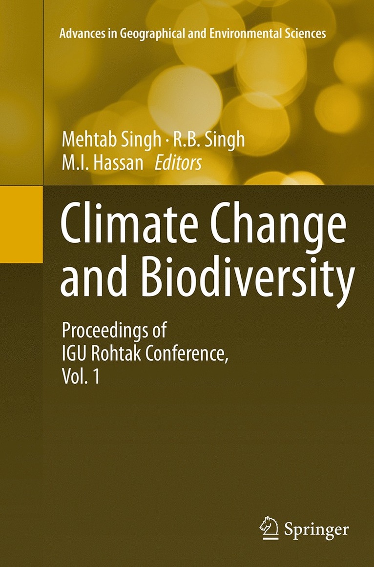 Climate Change and Biodiversity 1