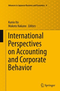bokomslag International Perspectives on Accounting and Corporate Behavior