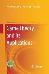 bokomslag Game Theory and Its Applications