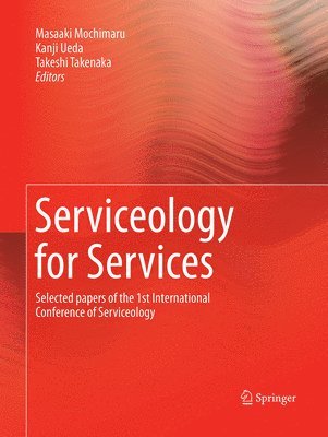 bokomslag Serviceology for Services