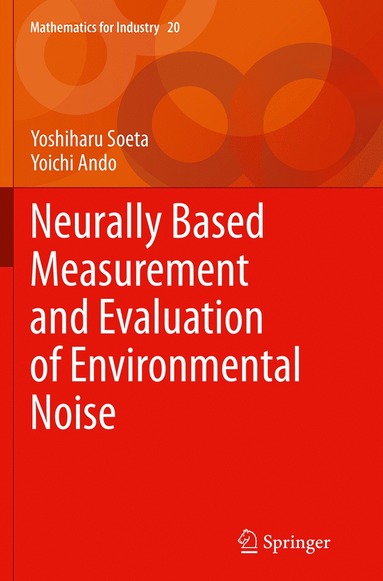 bokomslag Neurally Based Measurement and Evaluation of Environmental Noise