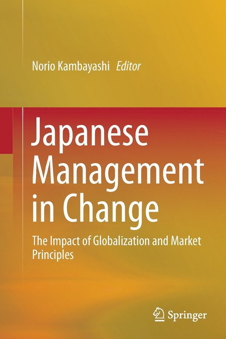 Japanese Management in Change 1